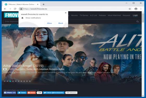 Annonces publicitaires Fmovies