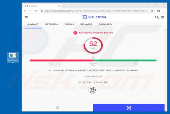 Virus WebHelper