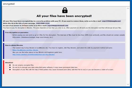 Logiciel de rançon Actor