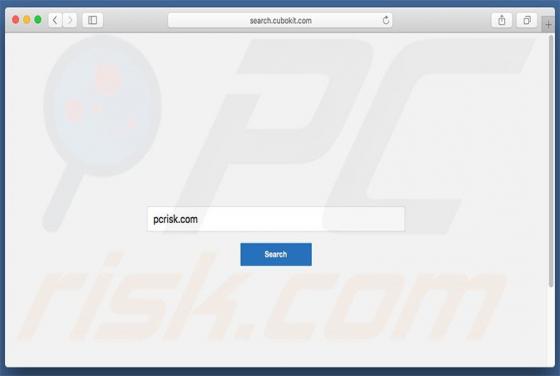 Redirection Search.cubokit.com (Mac)