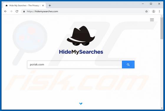 Redirection Hidemysearches.com