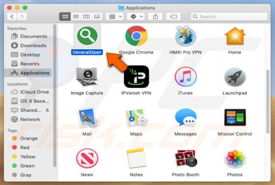 Logiciel Publicitaire GeneralOpen (Mac)