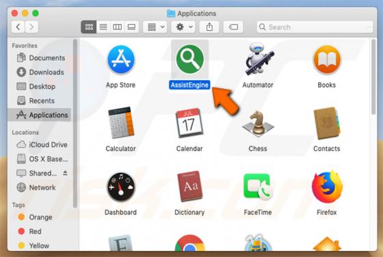 Logiciel Publicitaire AssistEngine (Mac)