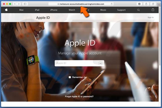 Arnaque Apple ID (Mac)