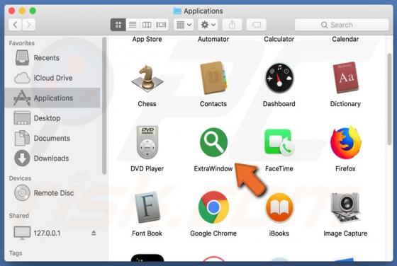 Logiciel Publicitaire ExtraWindow (Mac)