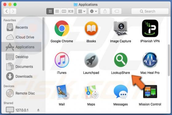 Publiciel LookupShare (Mac)