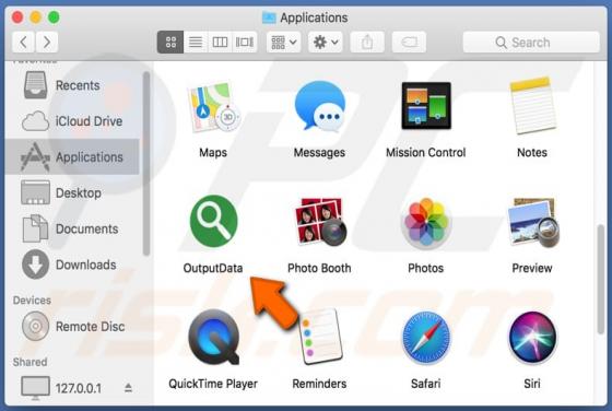 Publiciel OutputData (Mac)
