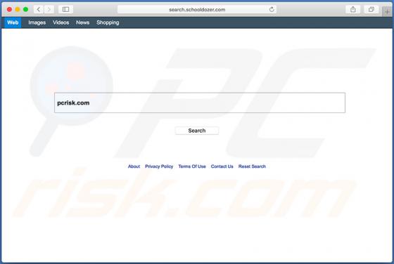 Redirection Search.schooldozer.com (Mac)