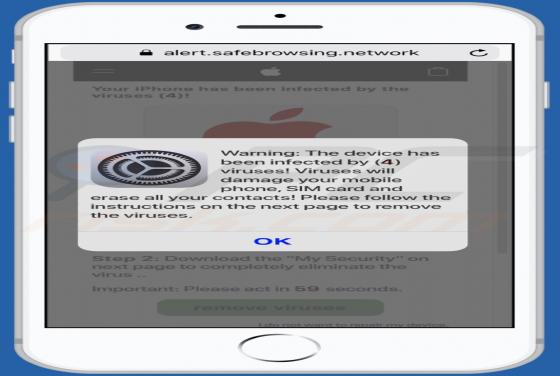 POP-UP Arnaque Safebrowsing.network (Mac)