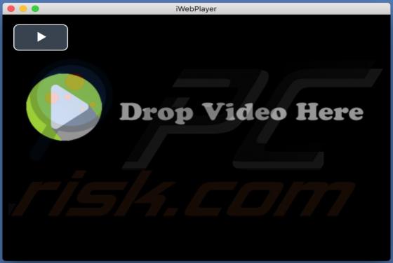 Application non désirée iWebPlayer (Mac)