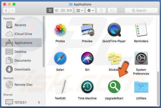 Publiciel UpgradeStart (Mac)