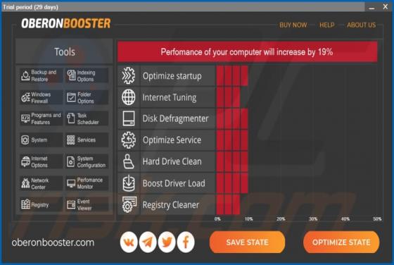 Application Non Désirée OBERONBOOSTER