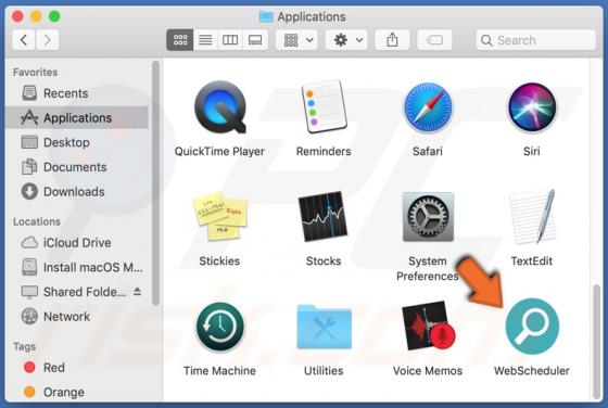 Publiciel WebScheduler (Mac)