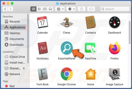 Publiciel EssentialPanel (Mac)