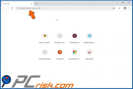 Pirate de navigateur Shield My Searches