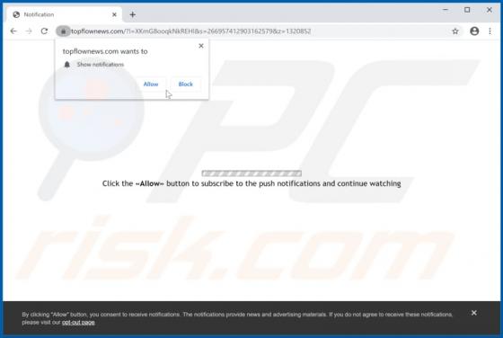Publicités Topflownews.com
