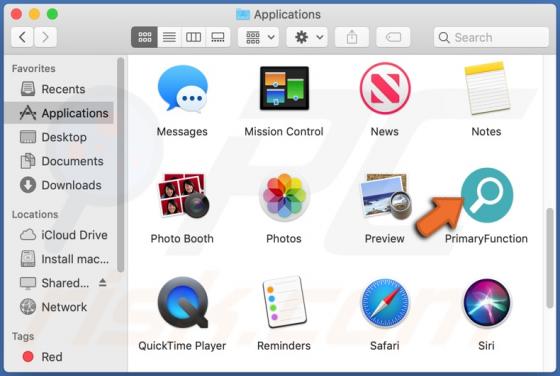 Publiciel PrimaryFunction (Mac)