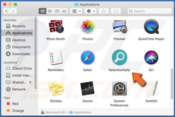 Publiciel SelectionDaily (Mac)