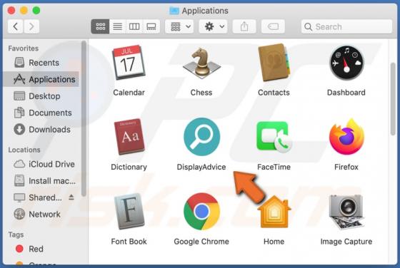 Publiciel DisplayAdvice (Mac)