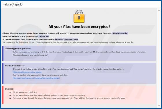 Rançongiciel LOL (Dharma)