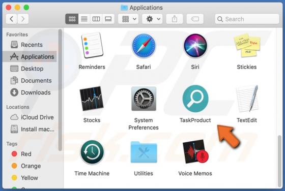 Publiciel TaskProduct (Mac)
