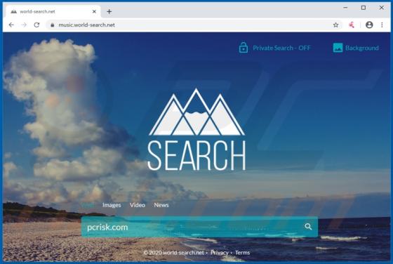 Redirection World-search.net
