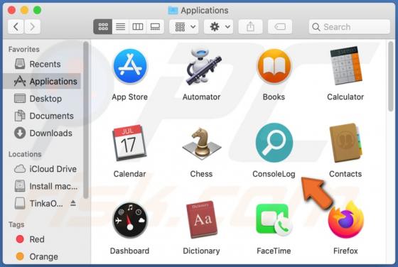 Publiciel ConsoleLog (Mac)