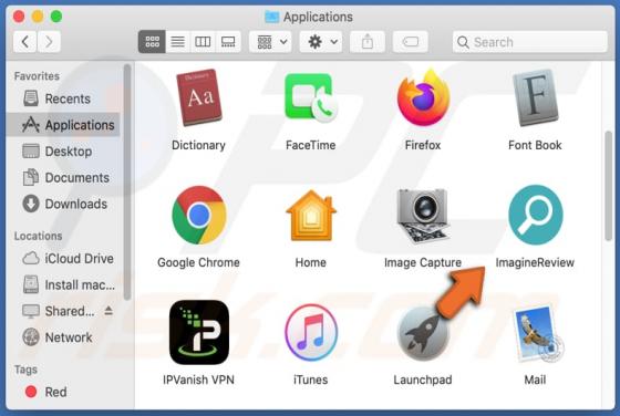 Publiciel ImagineReview (Mac)