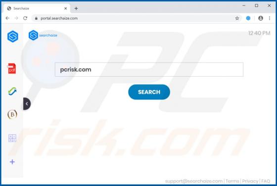 Pirate de Navigateur Searchaize