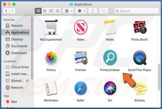Publiciel PrimaryIndexer (Mac)