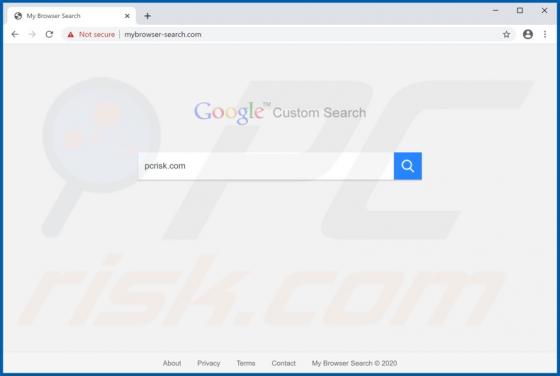 Redirection Mybrowser-search.com