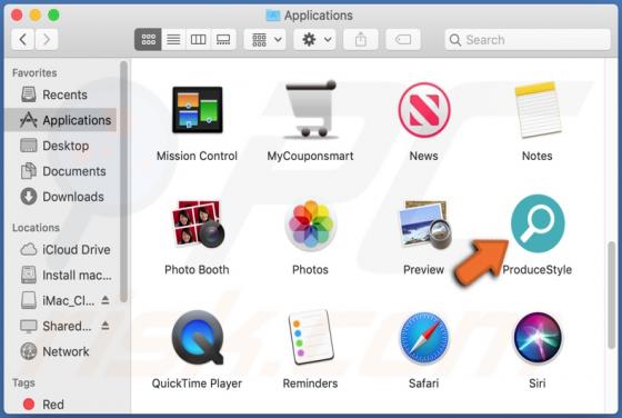 Publiciel ProduceStyle (Mac)