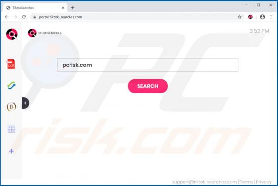 Pirate de Navigateur TiktokSearches