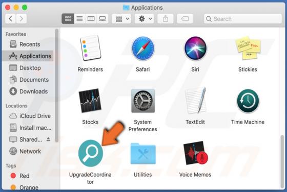 Publiciel UpgradeCoordinator (Mac)