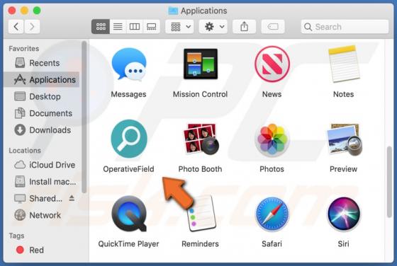 Publiciel OperativeField (Mac)