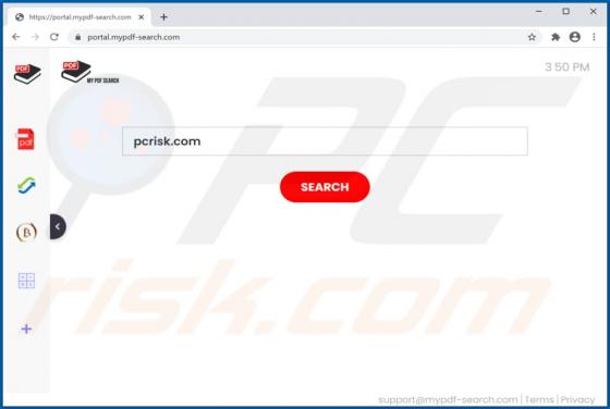 Pirate de Navigateur MyPDFSearch