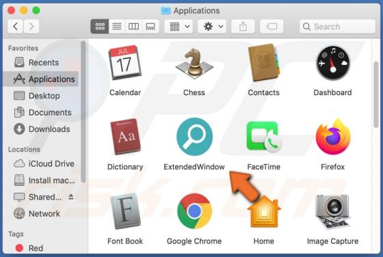 Publiciel ExtendedWindow (Mac)
