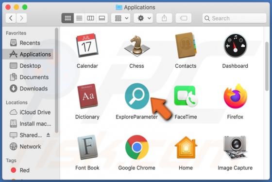 Publiciel ExploreParameter (Mac)